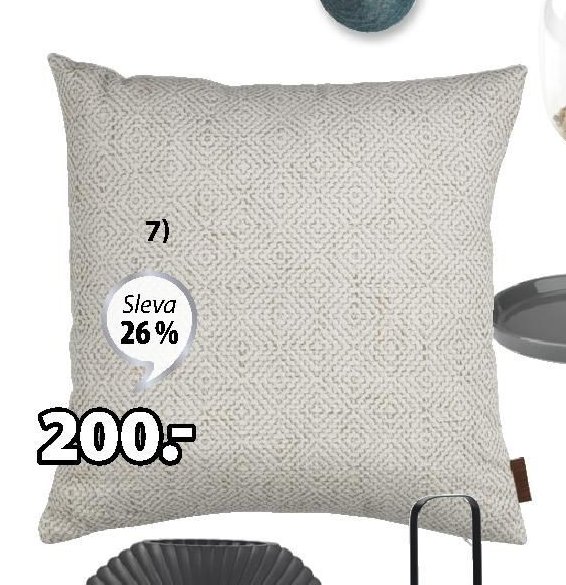 DEKORAČNÍ POLŠTÁŘ POPPEL