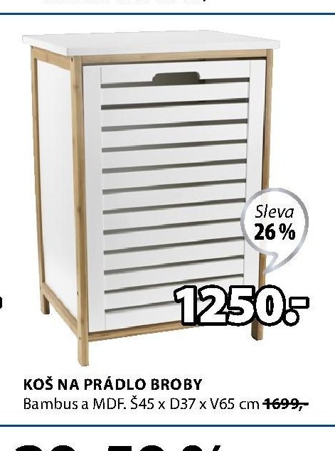 KOŠ NA PRÁDLO BROBY