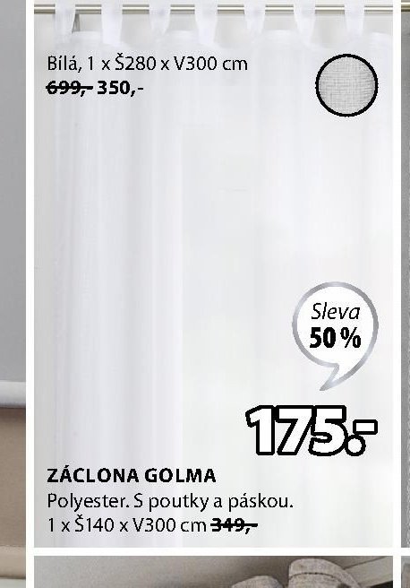ZÁCLONA GOLMA