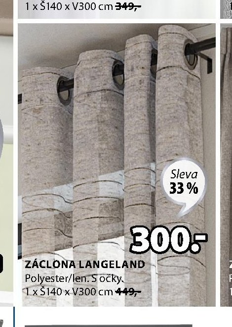ZÁCLONA LANGELAND