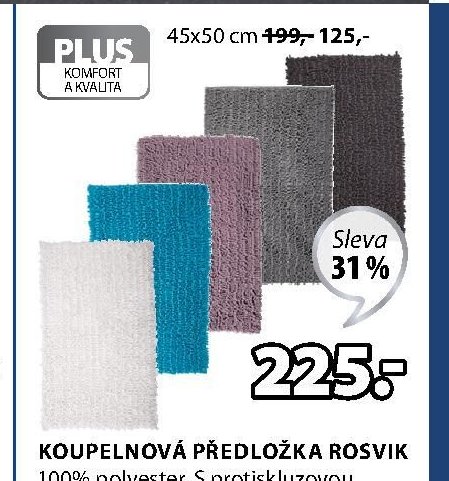 Koupelnová předložka ROSVIK