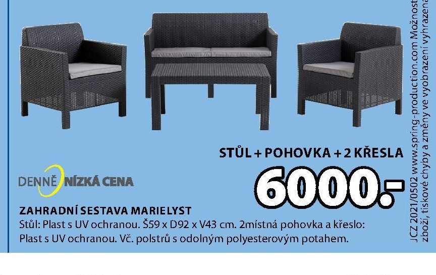 Zahradní sestava MARIELYST