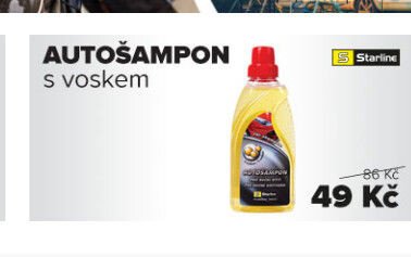Autošampon s voskem Starline