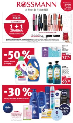 aktuální leták ROSSMANN drogerie 12.5.2021-25.5.2021