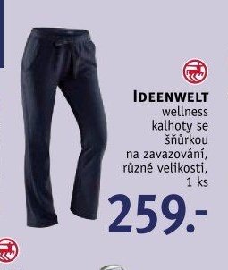 IDEENWELT wellness kalhoty se šňůrkou