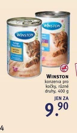 WINSTON konzerva pro kočky, 400 g