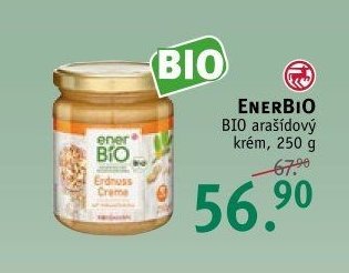 ENERBIO BIO arašídový krém