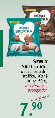 SEMIX Müsli srdíčka