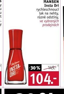 SALLY HANSEN Insta Dri lak na nehty