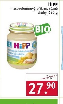 Hipp masozeleninový příkrm - ROSSMANN drogerie aktualniletaky.eu