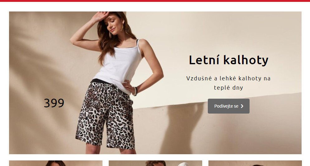Letní kalhoty