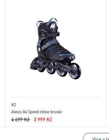 K2 Alexis 84 Speed inline brusle