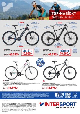 aktuální leták Intersport 12.5.2021-23.5.2021