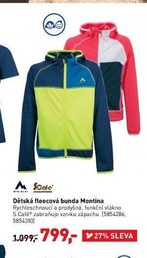 Dětská fleecová bunda Montina