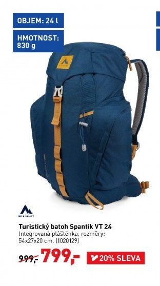 Turistický batoh Spantik VT 24