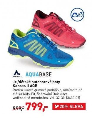 Jr./dětské outdoorové boty Kansas II AQB