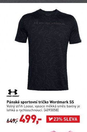 Pánské sportovní tričko Wordmark SS