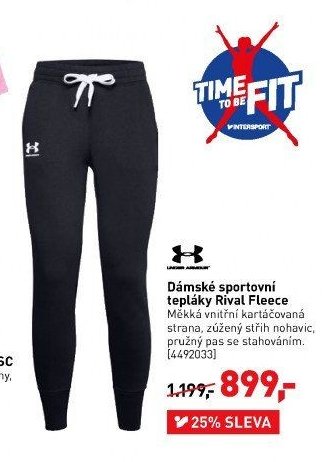 Dámské sportovní tepláky Rival Fleece
