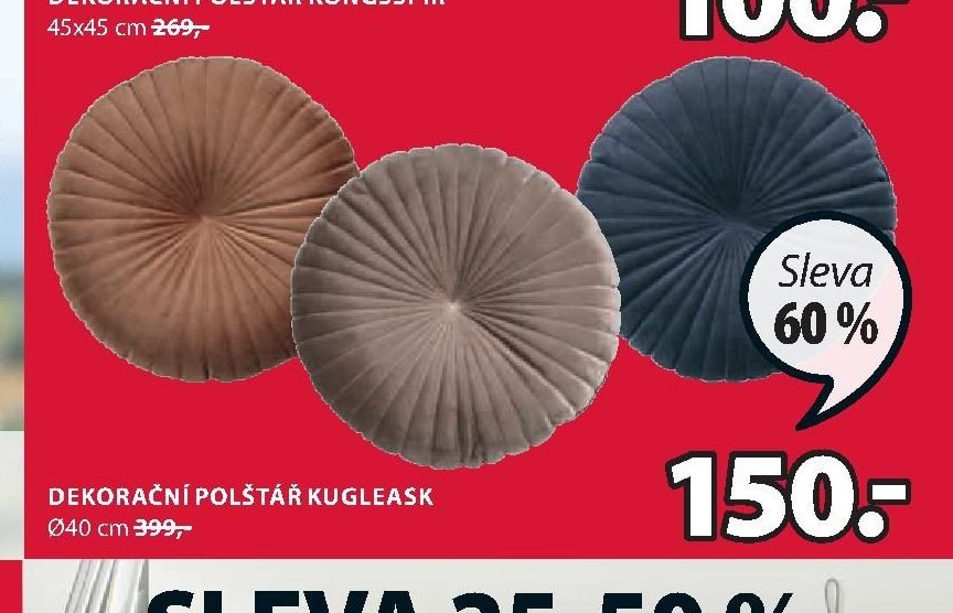 DEKORAČNÍ POLŠTÁŘ KUGLEASK