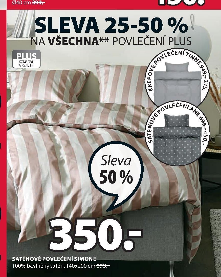 SATÉNOVÉ POVLEČENÍ SIMONE
