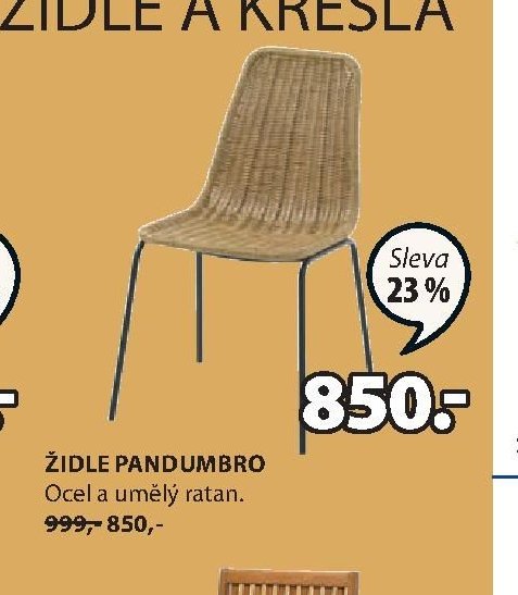 ŽIDLE PANDUMBRO