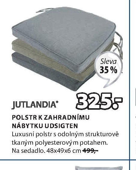 POLSTR K ZAHRADNÍMU NÁBYTKU UDSIGTEN