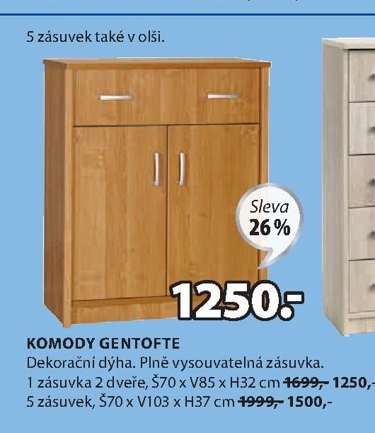 KOMODY GENTOFTE - Jysk aktualniletaky.eu