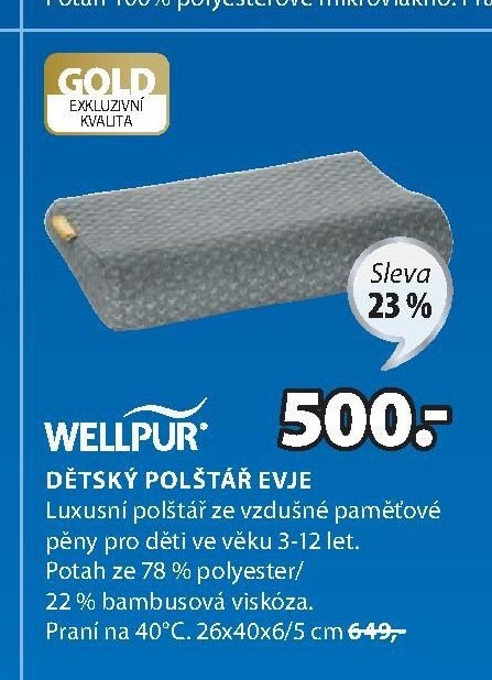 DĚTSKÝ POLŠTÁŘ EVJE - Jysk aktualniletaky.eu