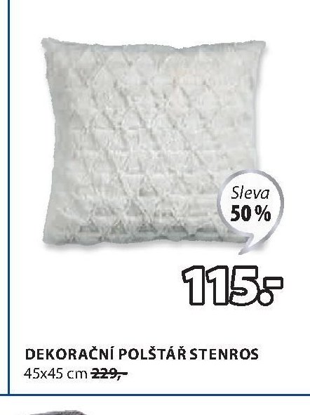 DEKORAČNÍ POLŠTÁŘ STENROS - Jysk aktualniletaky.eu