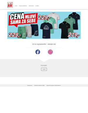 aktuální leták Kik textil 19.5.2021-25.5.2021
