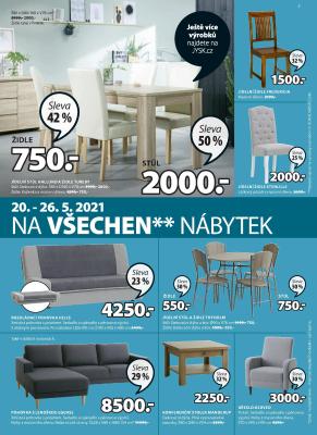 aktuální leták Jysk 20.5.2021-2.6.2021