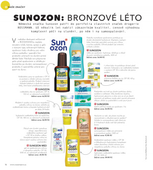 aktuální leták ROSSMANN drogerie 21.5.2021-31.8.2021