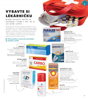 aktuální leták ROSSMANN drogerie 21.5.2021-31.8.2021