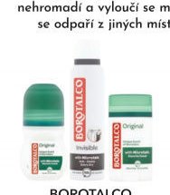BOROTALCO unisexový deodorant