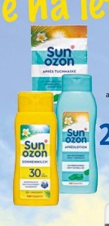 Sunozon opalovací přípravky