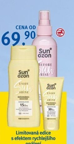 Sunozon opalovací přípravky