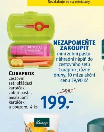 Curaprox cestovní set