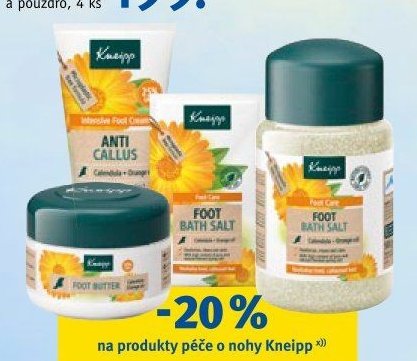 Kneipp péče o nohy