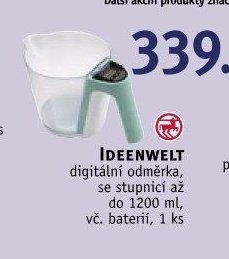 Ideenwelt digitální odměrka