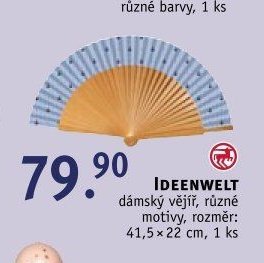 Ideenwelt dámský vějíř