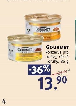 Gourmet konzerva pro kočky