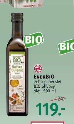 ENERBIO extra panenský BIO olivový olej