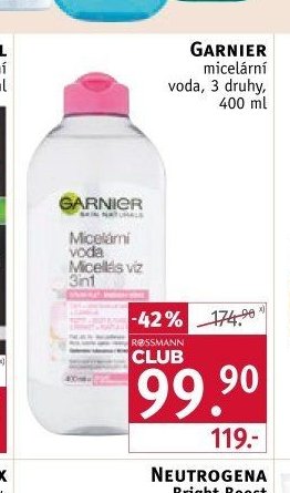 Garnier micelární voda