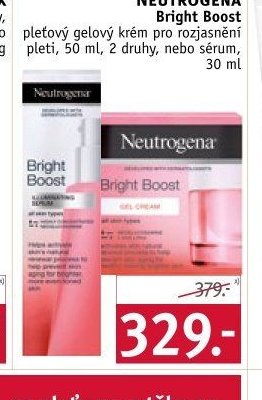 Neutrogena Bright Boost pleťový gelový krém