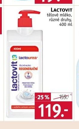 Lactovit tělové mléko