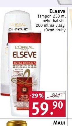 Elseve šampon nebo balzám 250 ml