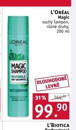 L'Oréal Magic suchý šampon
