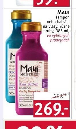 Maui šampon nebo balzám 385 ml