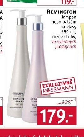 Remington šampon nebo balzám 250 ml
