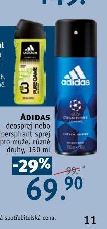 ADIDAS deosprej nebo antiperspirant sprej
